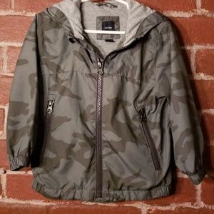 Gap kids camo jacket, windbreaker (2t)